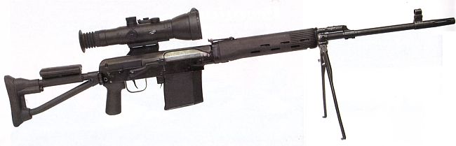 СВДК, снайперская винтовка Драгунова крупнокалиберная